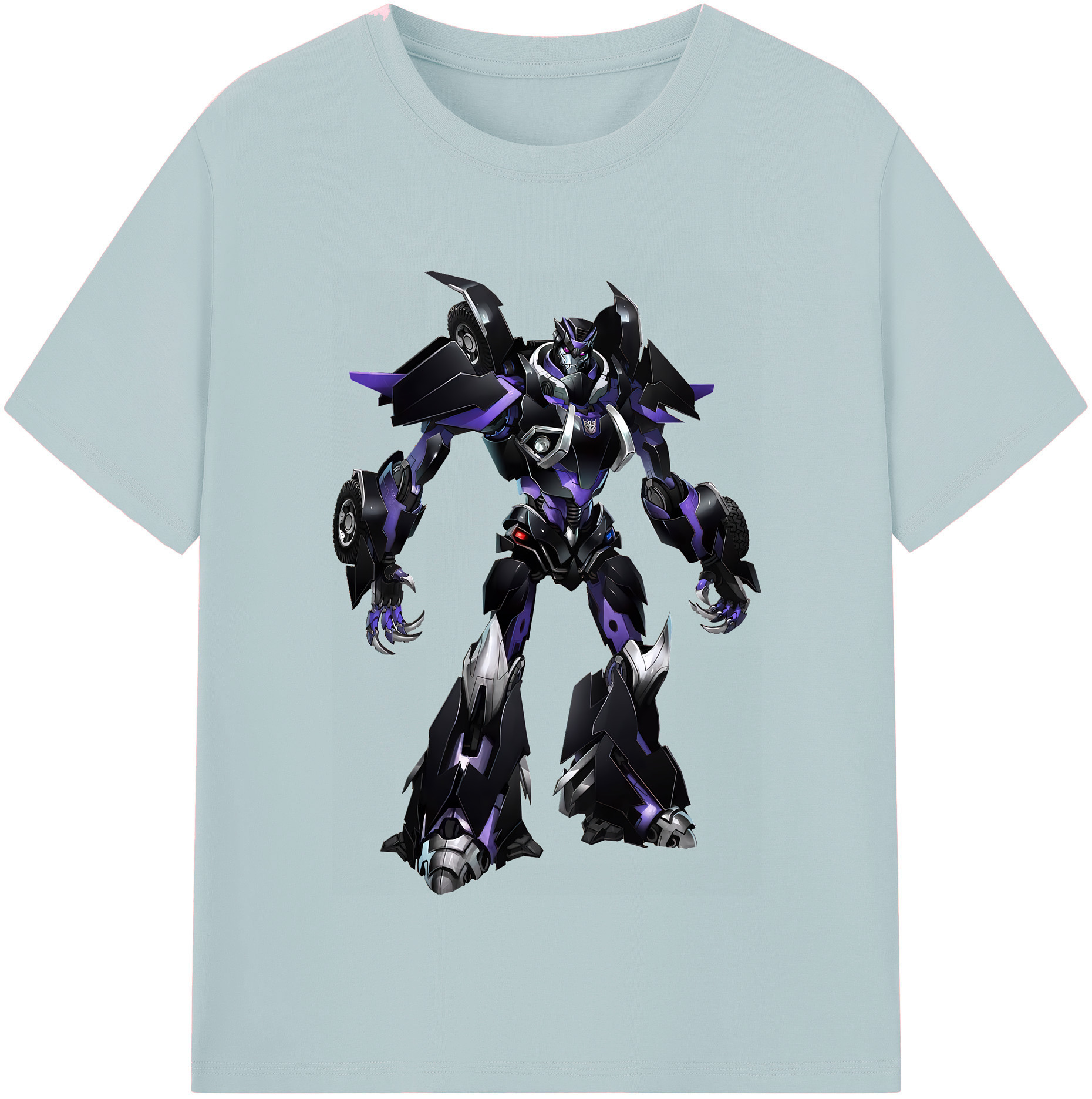 （画像用） Transformers トランスフォーマー 綿100％半袖Tシャツ（フロントプリント）